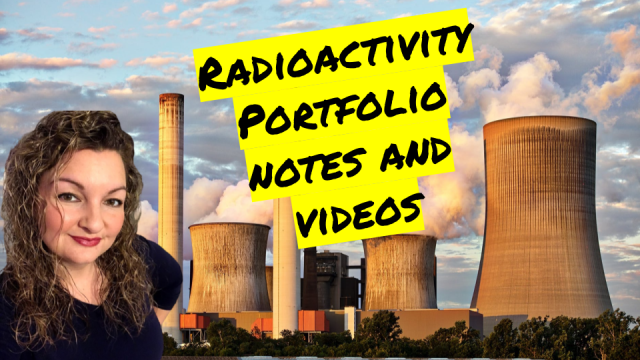 Radioactivity Unit Portfolio Guided Notes and Videos