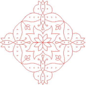 Reflections Fun - Rangoli Patterns