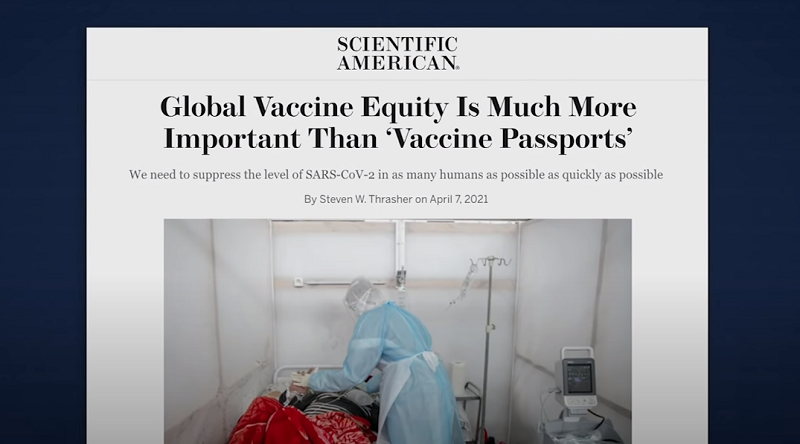 What Vaccine Passports Say About Global Equity